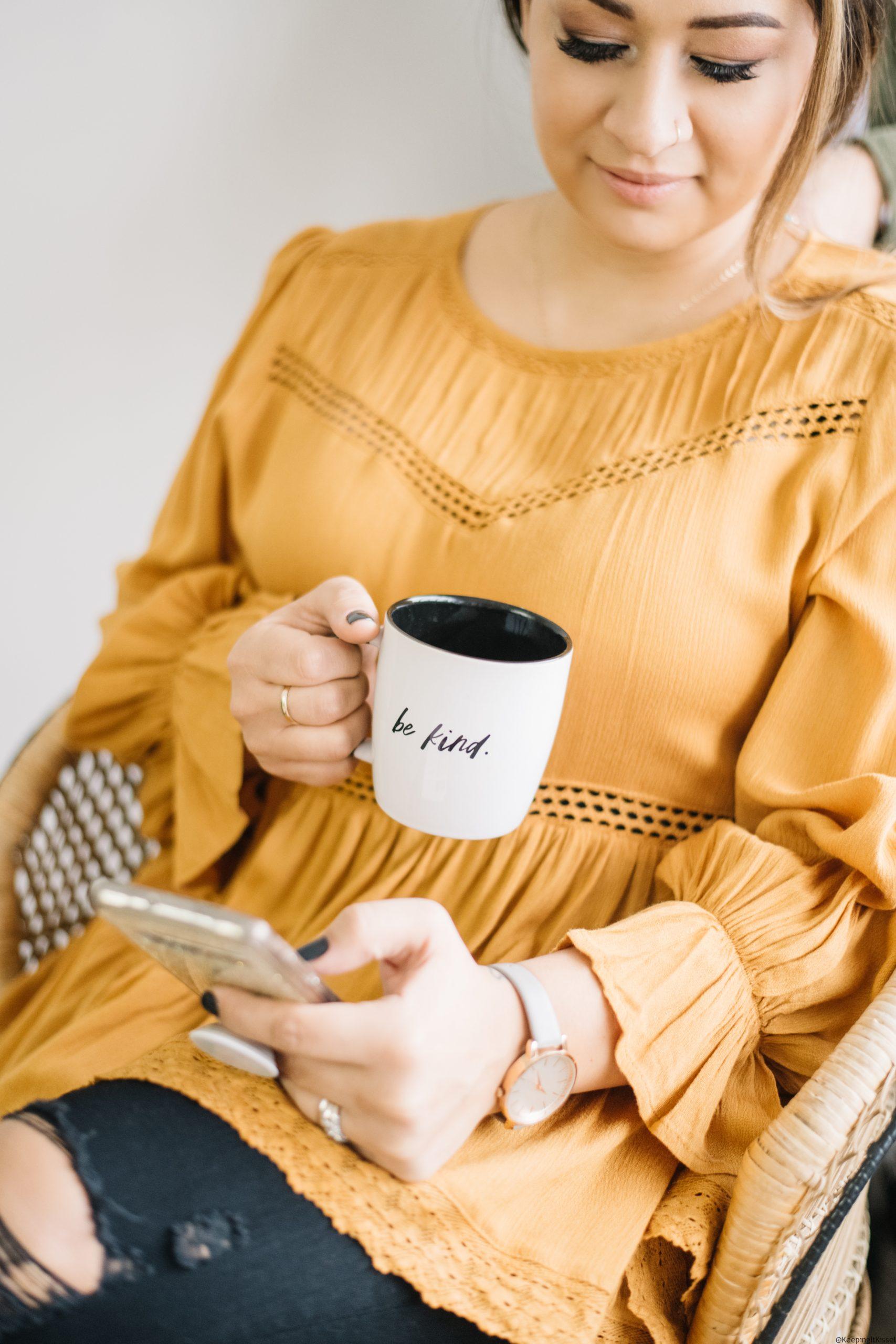 Just Be Kind! Preppy Doodles - Glass Mug - beer can glass - coffee cup –  Just Be Kind Co.